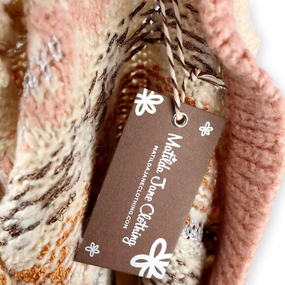 Matilda Jane Just Imagine Stephanie cardigan sweater SIZE 4 NWT - Picture 7 of 11